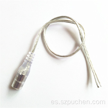 Cable de conexión de luz neón de neón de neón LED de 12v CC